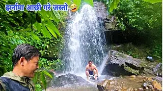 Small & Beautiful Waterfall In The Amazing Forest | MrMin