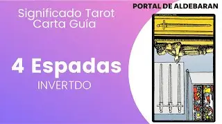 4 de espadas invertido 🗡Significado y Consejo en el Tarot