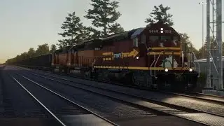 Union Railroad & Bessemer and Lake Erie Coal train. Southbound. Train Sim World 6. January 27, 2026.