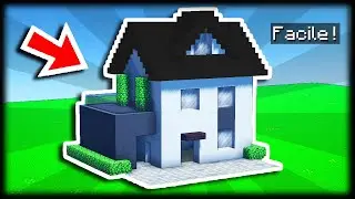 TUTO PETITE MAISON MODERNE FACILE &Agrave; FAIRE ! Minecraft Tuto Maison