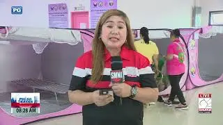 Higit 300 residente sa Pasay City, nakasilong sa Malibay Plaza evacuation center
