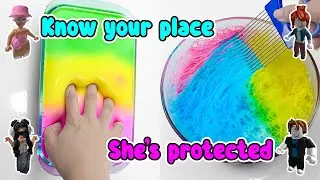 A Rich CEO Protected Me From My Stepmom | Roblox Slime Stories