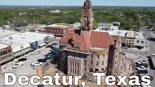 Exploring Decatur Texas From Above With A Drone!
