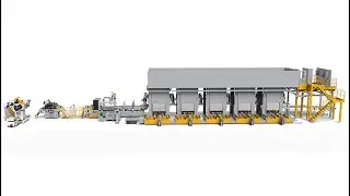 Five-punch machine connected dishwasher parts fully automatic production line