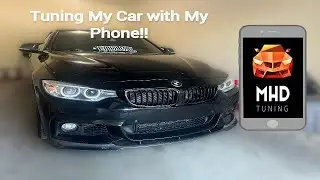 Tuning My Car to Stage 2 With MHD Tuning!! (BMW F32 440i)