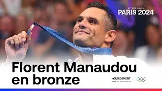 JO PARIS 2024 - &Eacute;ternel Manaudou ! Le Fran&ccedil;ais d&eacute;croche le bronze sur 50m nage libre, sa 4e m&eacute;daille