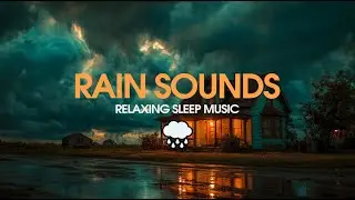 Cozy House Rain & Soft Thunder – Deep Sleep Ambience (2 Hours).