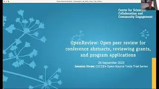 CSCCE Open-Source Tools Trial 3 - Exploring OpenReview and its various applications