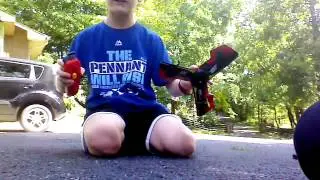 Part 2 of Air Hog 360 hoverblade opening! Ft. Warrior wolf AJ