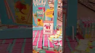 New, Pocky rasa Peach! #pocky #snacks