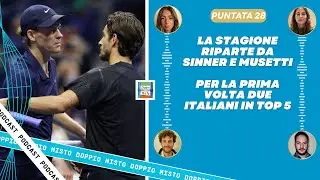 Il 2026 parte da SINNER e MUSETTI: due italiani in top-5, progetto 