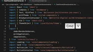VS Code shortcut - Copy & paste line