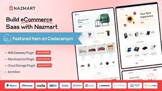 Nazmart Multi Tenancy eCommerce Platform SAAS