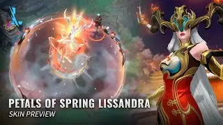 Petals Of Spring Lissandra Skin Preview || League Of Legends: Wild Rift