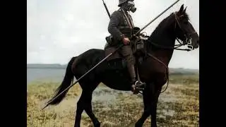 WW1 German cavalry man - image to video generation 