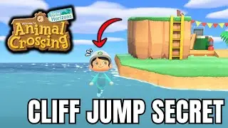 Cliff Jumping SECRET in Animal Crossing New Horizons