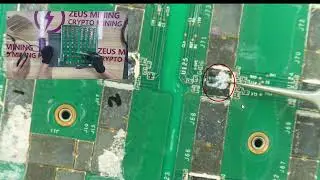 Easily damaged parts of Antminer S19 hash board introduction