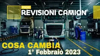 Ecco Cosa Cambia! 1 Febbraio #2023 Pre-Revisione Semirimorchio!  #vlog #revisione