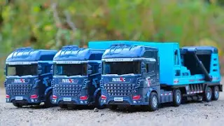 3 Remote Control Trucks unboxing