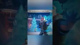 Ice Wizard Aura 🧊🪄#clashroyale #gaming #royalearena #clashroyalegame #supercel l #clashroyalecard