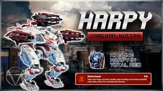 Kitsune Harpy in RED (F2P Friendly Build) &ndash; Mk3 Gameplay | War Robots