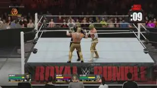 WWE Royal Rumble 2016 Match HD (2K16)