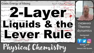 Partial Miscibility (2 Layer Liquids) and the Lever Rule 4449 2023 Lectures