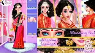 Wedding Beauty Makeup Salon || girls games🥰✨ indian wedding game #mahakumakeupartist#trending#makeup
