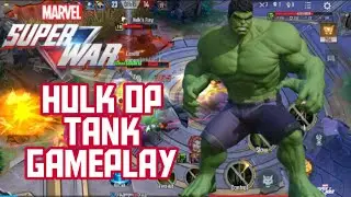 MARVEL Super War : HULK Gameplay | 5vs5 Moba hulk gameplay |  # moba #hulk #marvelsuperwar