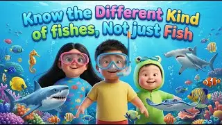 Learn 50 Different kinds of Fishes 🐠 Educational Song & Ocean Creatures | Kids Fun Learning Video