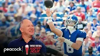 Jaxson Dart shines in New York Giants preseason debut | Fantasy Football Happy Hour | NFL on NBC