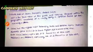 comparative study of india, china and Pakistan on the basis of growth indicators (gdp) class 12 eco