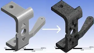 3D Meshing of a knuckle using Adaptive Size method