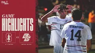 Highlights: #7 Stanford Men's Soccer vs. Boston College | ACC Tournament (11/5/25)