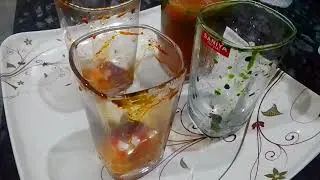 Papite ka juice freshness  khatta meetha recipe || How To Make papite ka juice recipe 