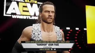 Ricky Starks vs. Hangman Adam Page for the AEW Unified championship.