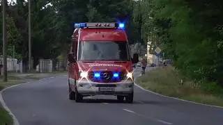 +++Waldbrand+++ Einsatzfahrten 03.08.2019 FF Forst/Lausitz