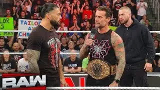 🔥Roman Reigns Attrack CM punk, Challenge him to World Heavyweight Titles Smackdown 👈