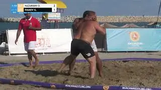 1/4 Men's BW - +90 kg: O. NAZARIANI (AZE) v. G. IVANOV (BUL)