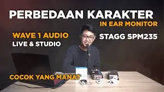 Perbedaan Karakter IEM ! Stagg SPM 235 Vs Wave 1 Audio Live & Studio , mana yang cocok buat kalian?