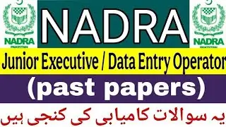Nadra Junior Executive Jobs Test Syllabus