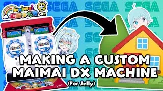 Я сделал самодельный аппарат Maimai DX ко Дню святого Валентина