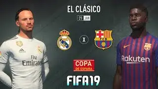 El Cl&aacute;ssico - Fifa 19 Carreira Jogador EP54
