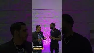 Walter interviews Christian Neil at Aspire Fort Lauderdale.