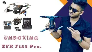 Unboxing ZFR F183 Pro Drone .  This is Budget Killer. #ZFRF183