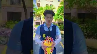 The kind police officer helped them#college  #love #funny #shorts