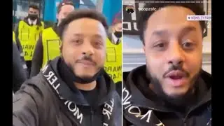 England 1-0 Czech Republic: AFTV star Troopz films himself getting kicked out of Wembley