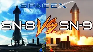 🚀 SpaceX SN8 Vs SN9 🔥