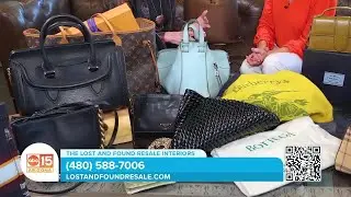 Now consign your luxury handbag at The Lost and Found Resale Interiors