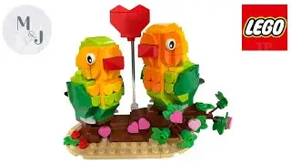 LEGO 40522 VALENTINE LOVEBIRDS || SPEED BUILDING